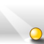 Amber Orb Wallpaper image