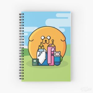 Adventure Time Family Snap - Spiral Notebook image