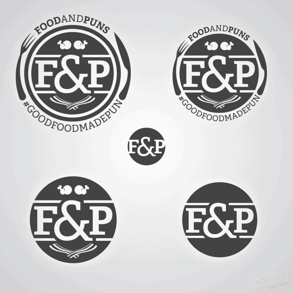 Food & Puns Logo Preview image