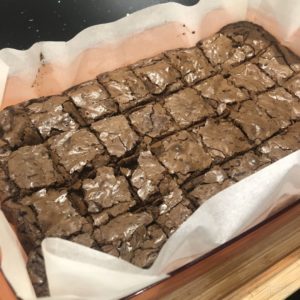 Awesome Salty Choc Fudge Brownies